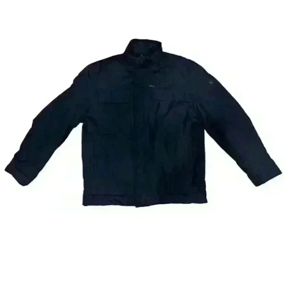 HAWKE&Co Winter Water Resistant Black Fleece Lined Jacket Size Medium
